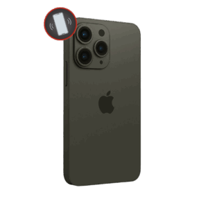 iPhone with icon signifying taptic and vibrate motor repairs