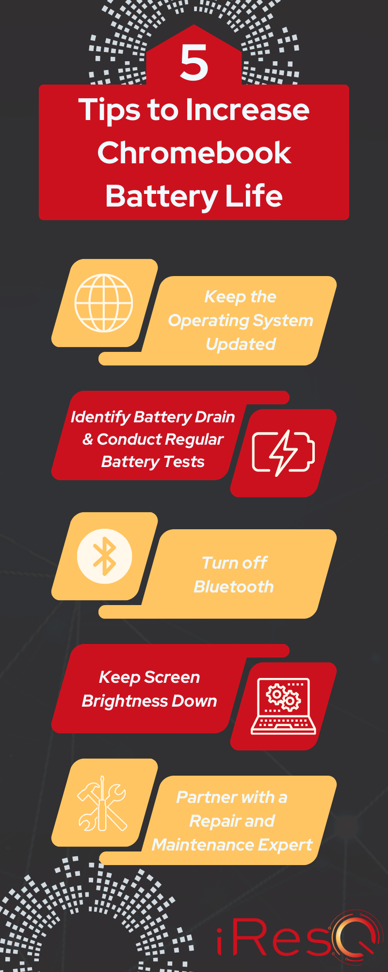 5 Ways To Increase Chromebook Battery Life IResQ